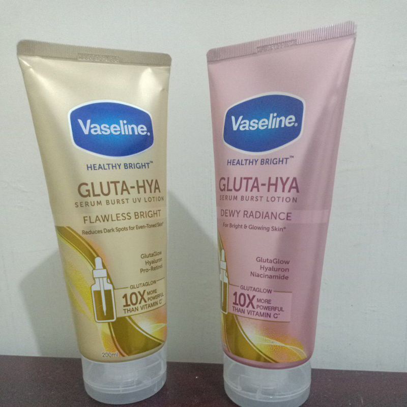 Vaseline GLUTA-HYA (INDO) FLAWLESS BRIGHT/DEWY RADIANCE