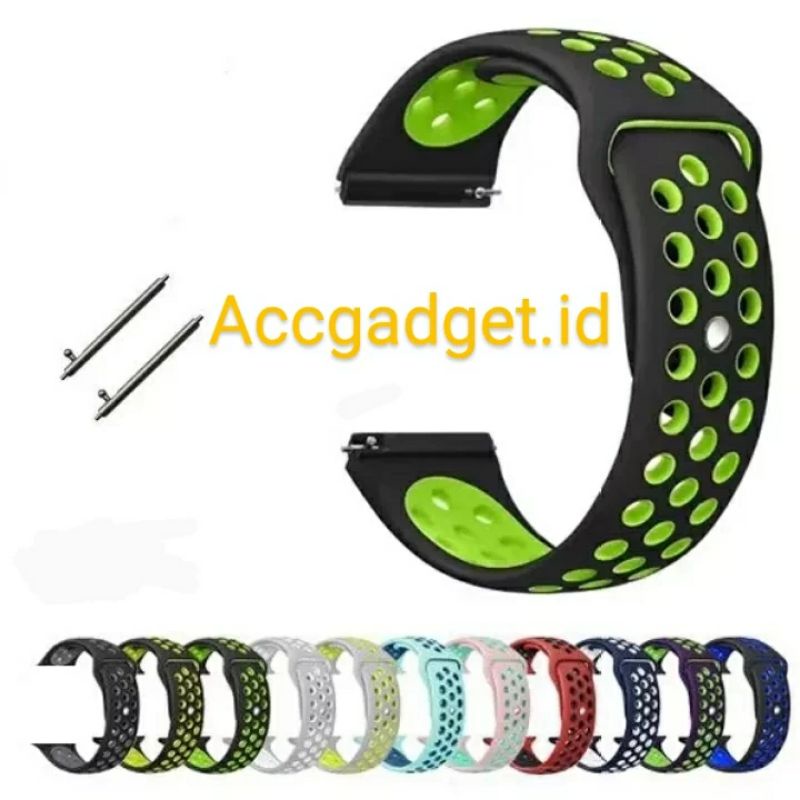 Tali Strap SPORT DUAL TONE Samsung Galaxy Active 2 40mm 44mm / Eggel Tempo 2 - NK20 Strap Replacement