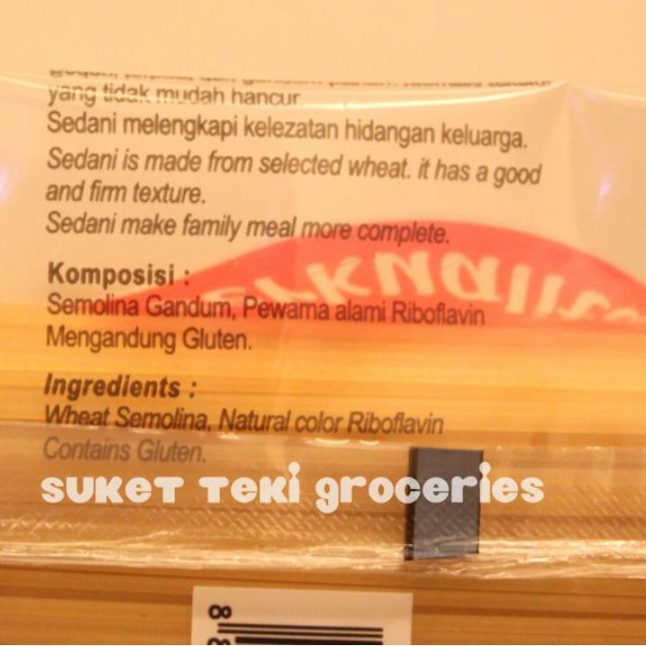 

Harga Promo Spagetti / Mie Spaghetti Sedani 1kg by Indofood Bogasari READY Grosir 99 ↓