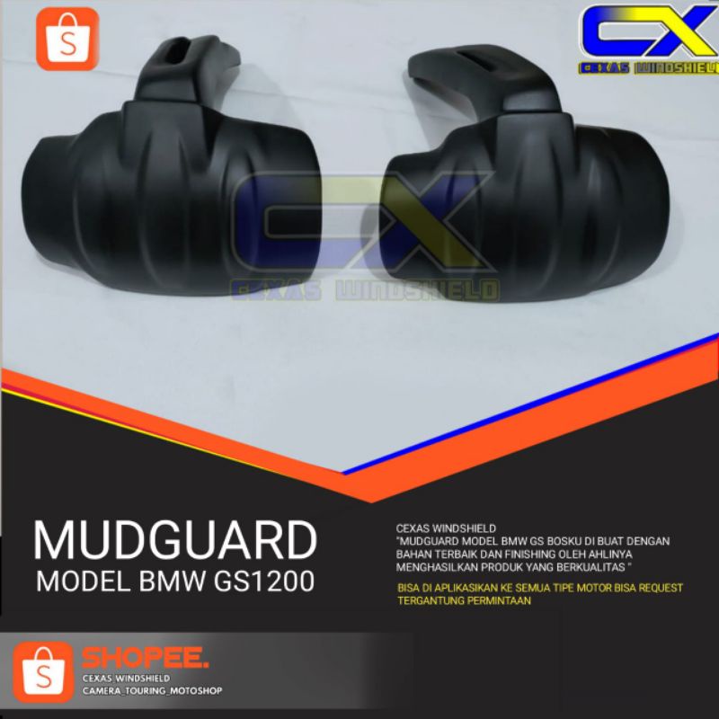 mudguard BMW gs vixion,cb150r,verza,tiger,byson,versy