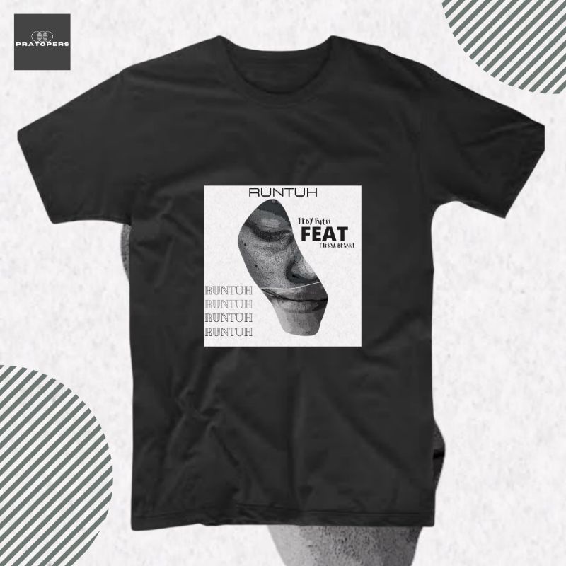 Baju Kaos Album Runtuh | Kaos Feby Putri Feat Fiersa Besari