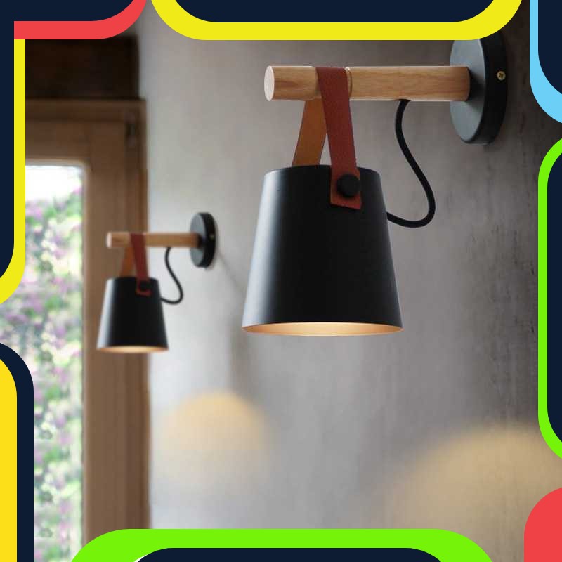 Bayar Ditempat FOYER Cover Lampu Hias Dinding Nordic Living Room Light E27 - F215