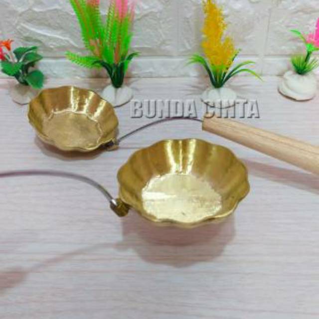 Cetakan Bakwan Anti Lengket Kuningan Asli