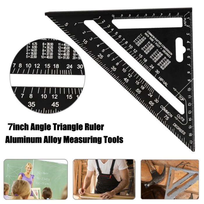 

Dijual Vktech Penggaris Siku Mistar Triangle Ruler Aluminium - Vk18 M.S - Berkualitas