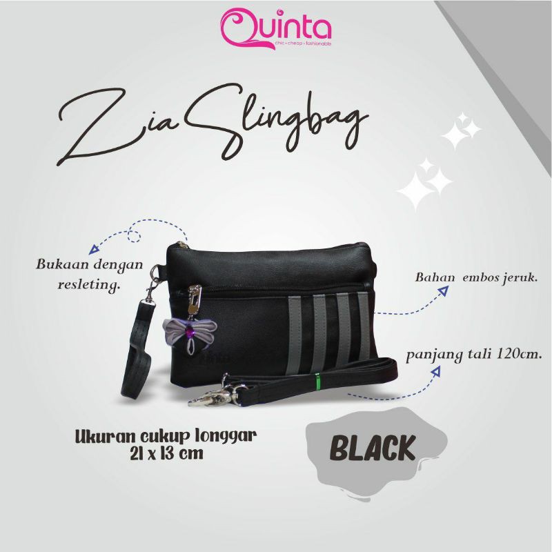 Zia mini Sling bag//Quinta//tas ori