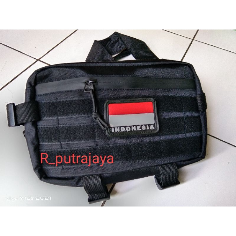 (COD)TAS DADA/CHEST BAG/CHEST RIG/ARMY/TNI TERMURAH TERBARU FREE EMBLEM