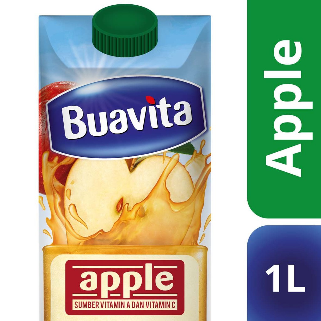 

PROMO BUAVITA JUICE JUS KEMASAN RASA BUAH ASLI APEL APPLE 1000ML TERMURAH