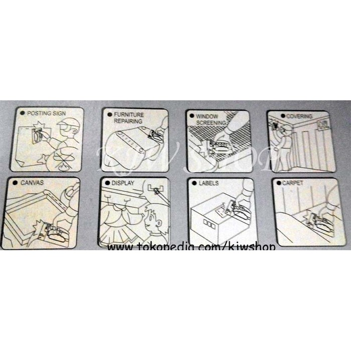 

Freeongkir Staples Gun Tacker 4 14mm 3in1 3 in 1 MURAH gratis ongkos kirim