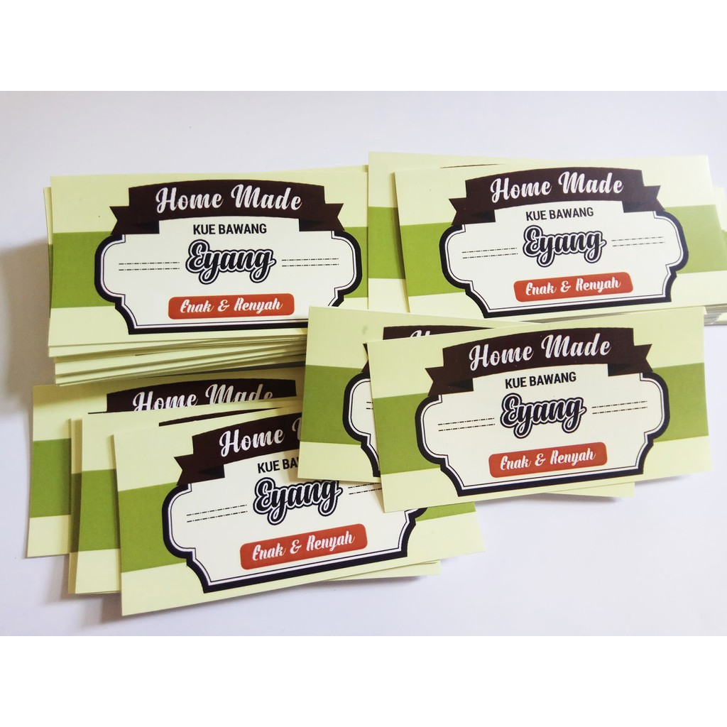 

Stiker Produk makanan, stiker label dan Lain-lain