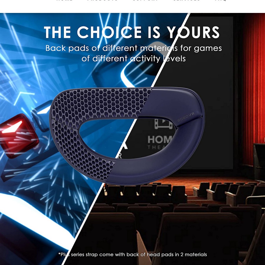 BOBOVR M2 Plus Reduce Press Adjustment Head Strap For Oculus Quest 2