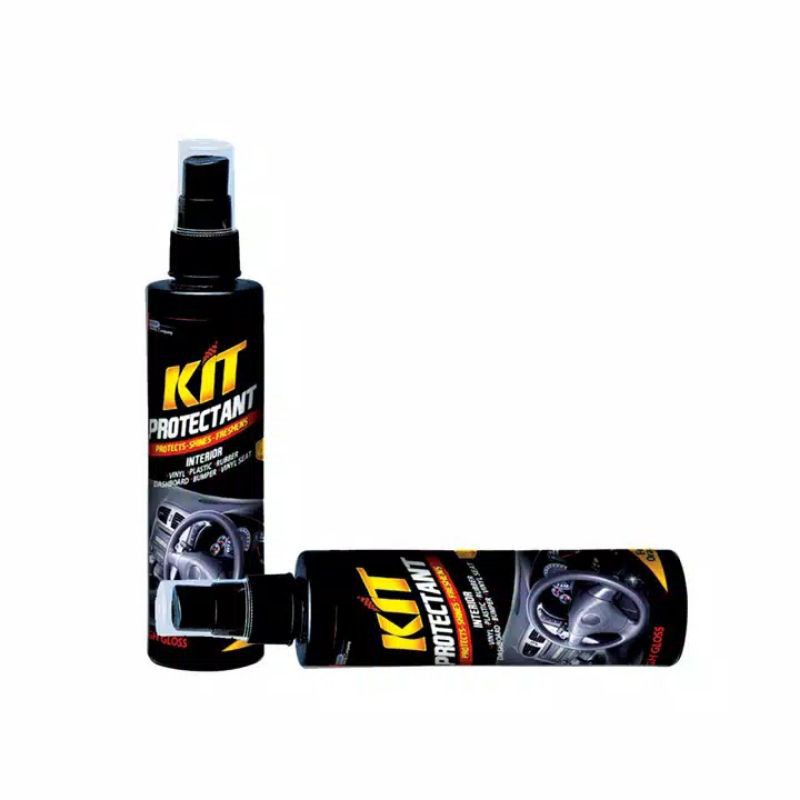 Kit Protectant Spray Semprot High Gloss Mengkilapkan Interior Dashboard Mobil Panel Body Plastik