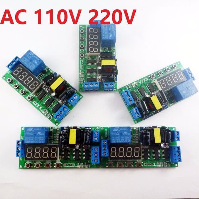 IO23B01 AC 220V Cycle Timer Digital PLC Relay Timer Switch Controller