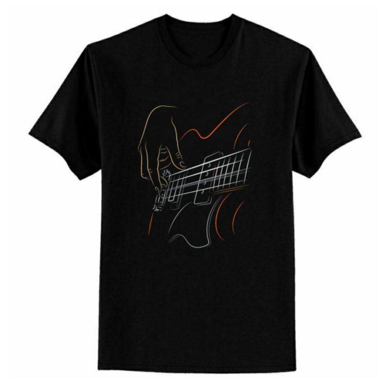 kaos Gitar Bass Best seller art CX59