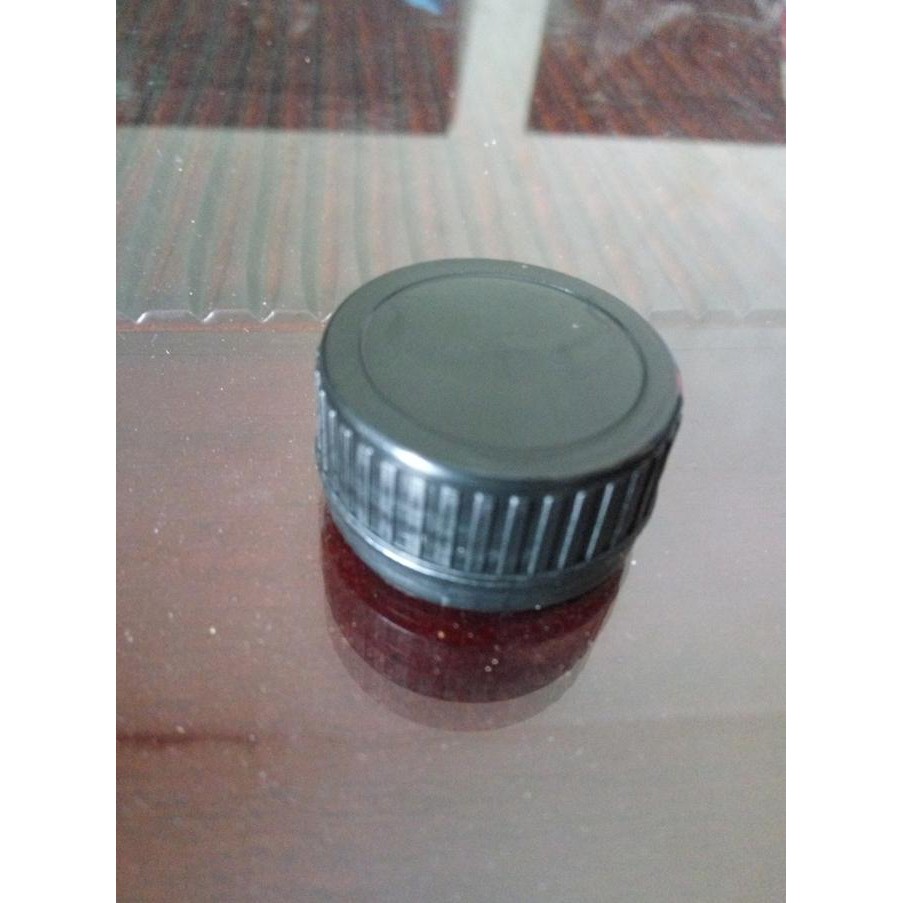 Tutup Botol Plastik Kemasan Aqua Segel Hitam Long Neck