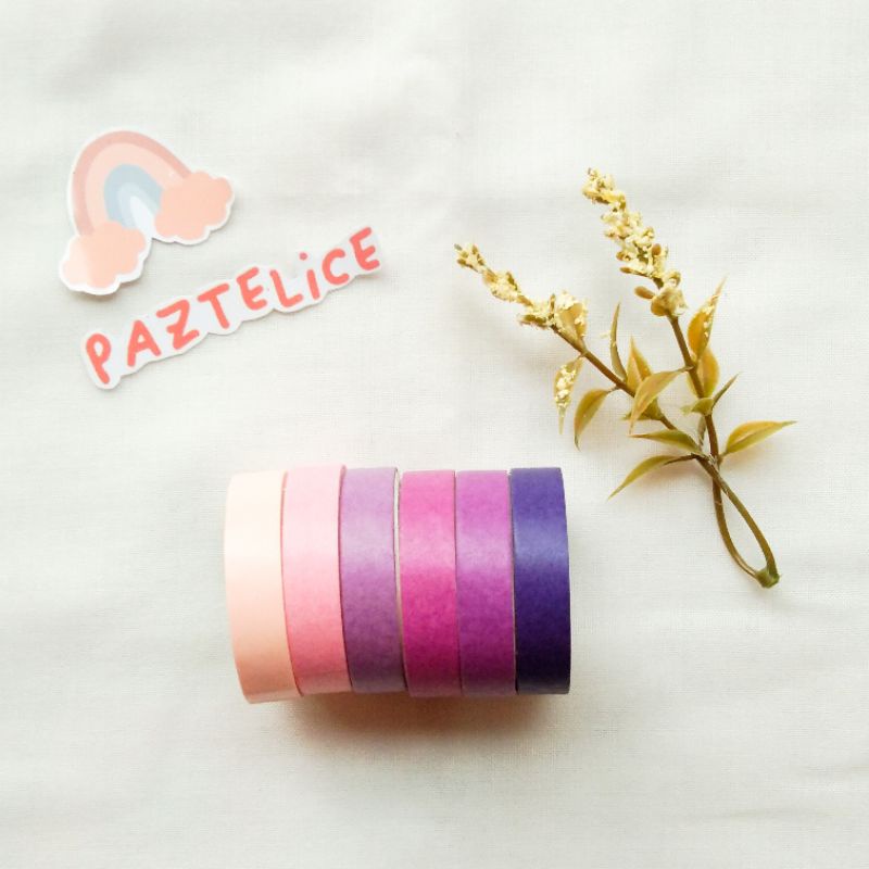 

WASHI TAPE / MASKING TAPE / ISOLASI WARNA