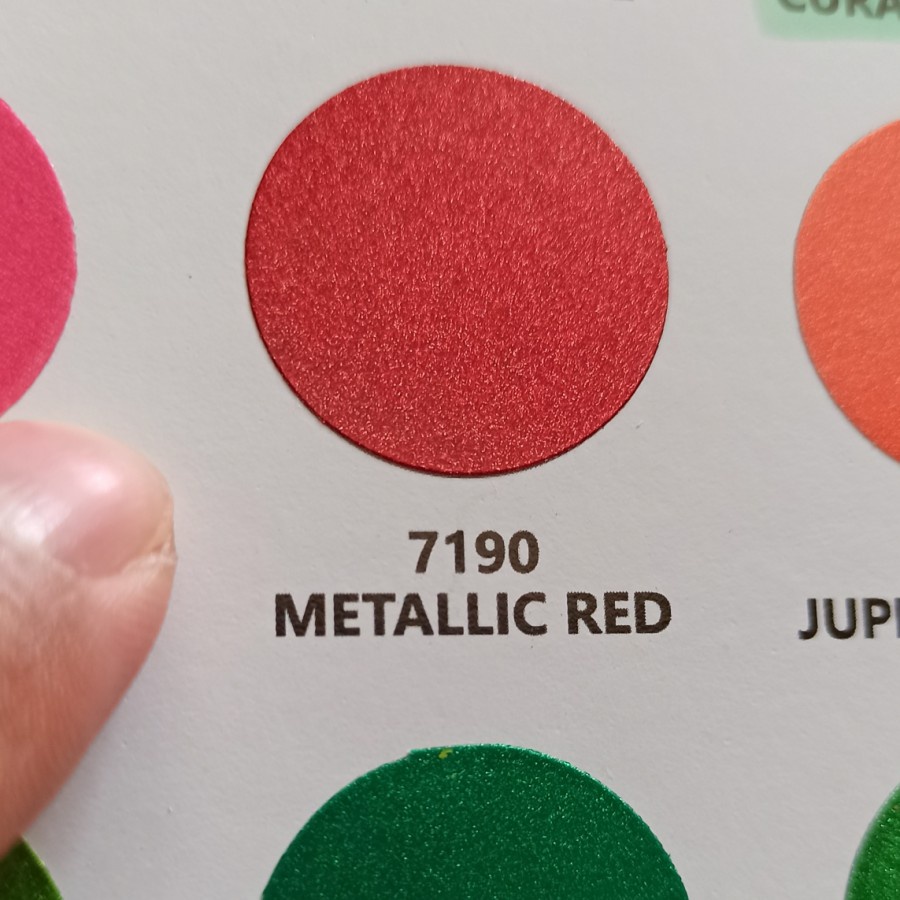 SAPPORO 7190 METALLIC RED Merah Metalik Cat Semprot Pilox Pylox