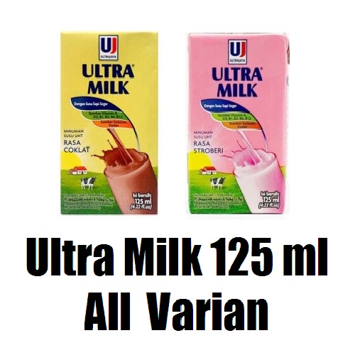 

Ultra Milk 125 ml All Varian - Ultramilk 125 ml