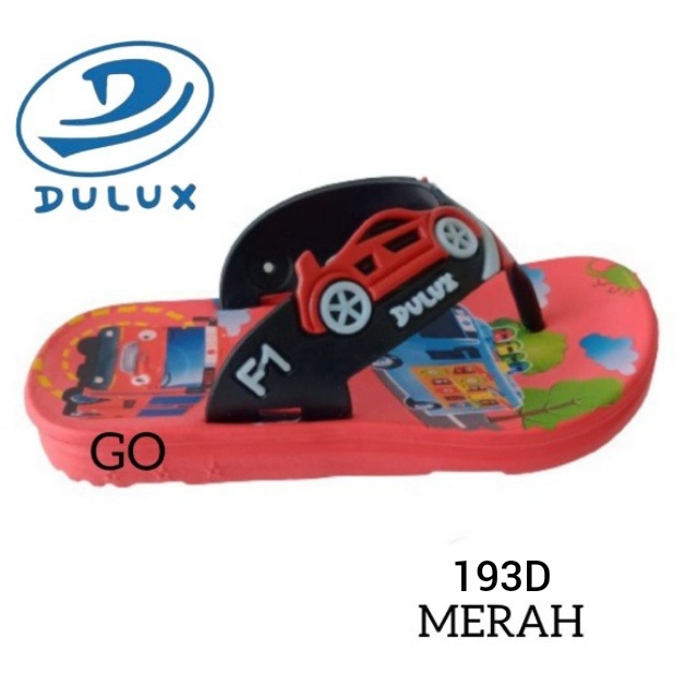 gof DULUX 193 D Sandal Jepit Anak terbaru Warna Warni Karakter Tayo