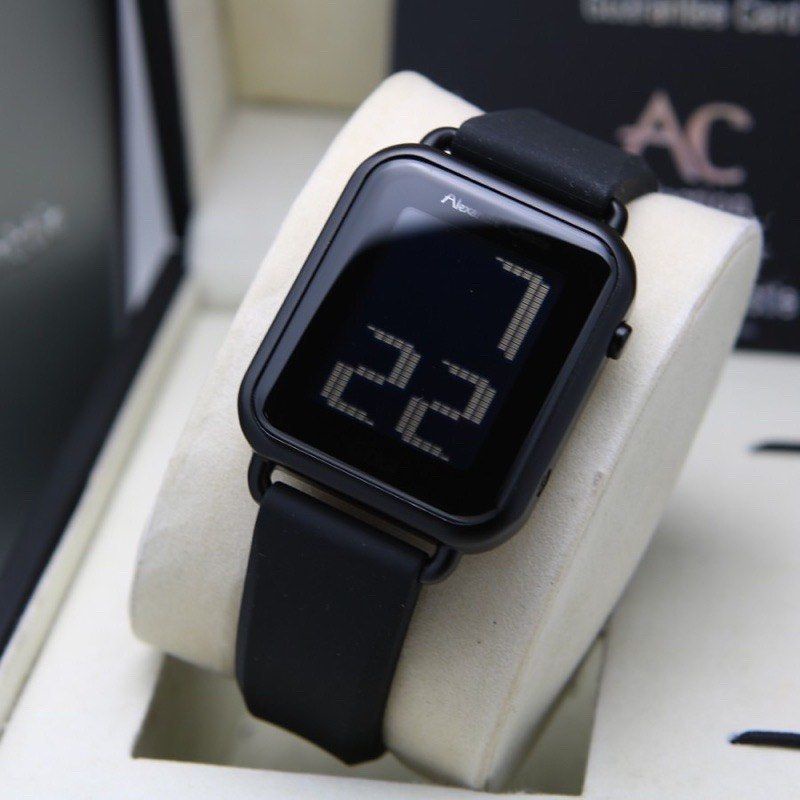 Jam Tangan Alexandre Christie wanita AC 9341 / AC9341 LD Full Black Original