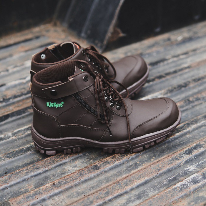 Sepatu Pria Original Kickers MORIS Pria boots Original Kasual Casual Boots kulit hiking Gunung Kerja