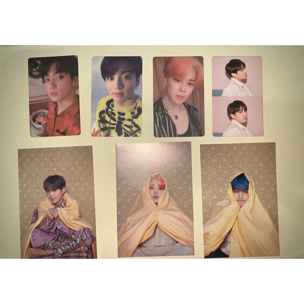 BTS PHOTOCARD OFFICIAL ALBUM PERSONA
