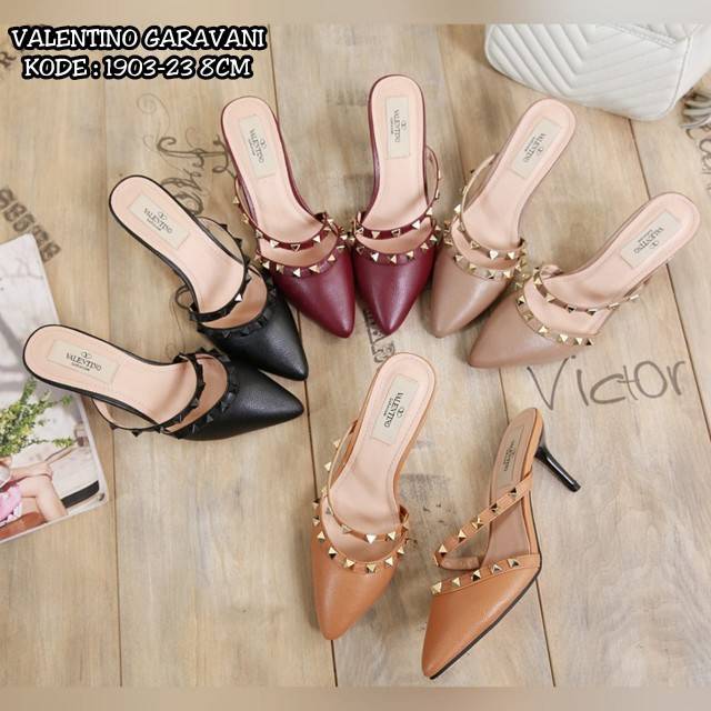[LIMITED STOCK]  SAPATU WANITA VALENTINO GARAVANI HIGHHEEL SHOES 1903-23 BJ | SEPATU IMPORT BATAM