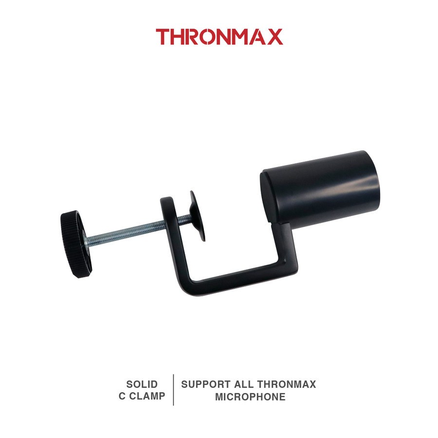 Microphone REXUS Boom Arm Stand / Gantungan Mic Thronmax Zoom S4