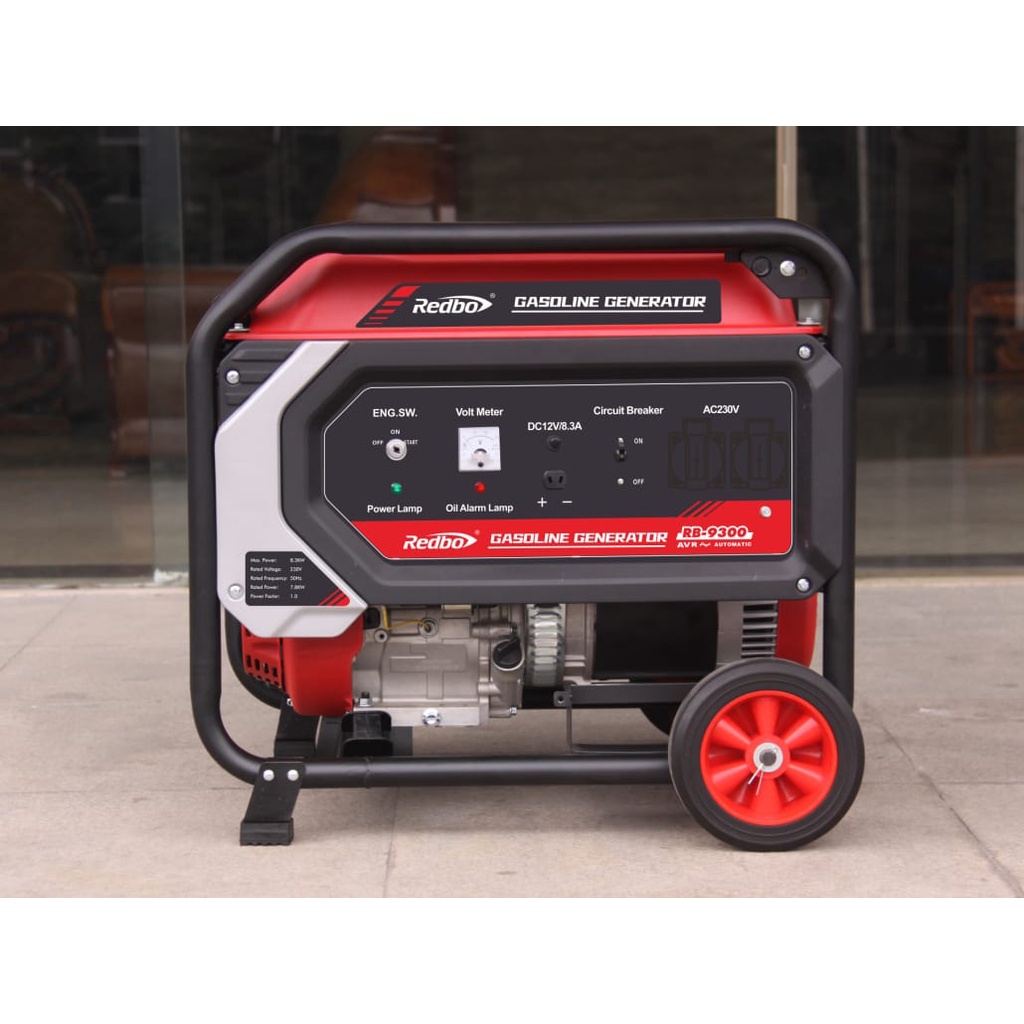 Genset REDBO RB9300 8300Watt / Generator RB 9300 REDBO 8300W - Genset Generator Gasoline