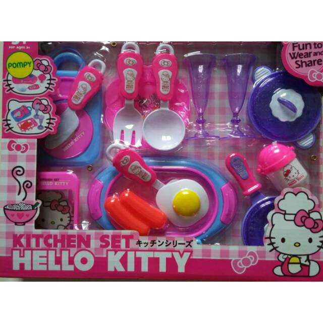 Mainan kitchen set hello kitty kode 662-8A