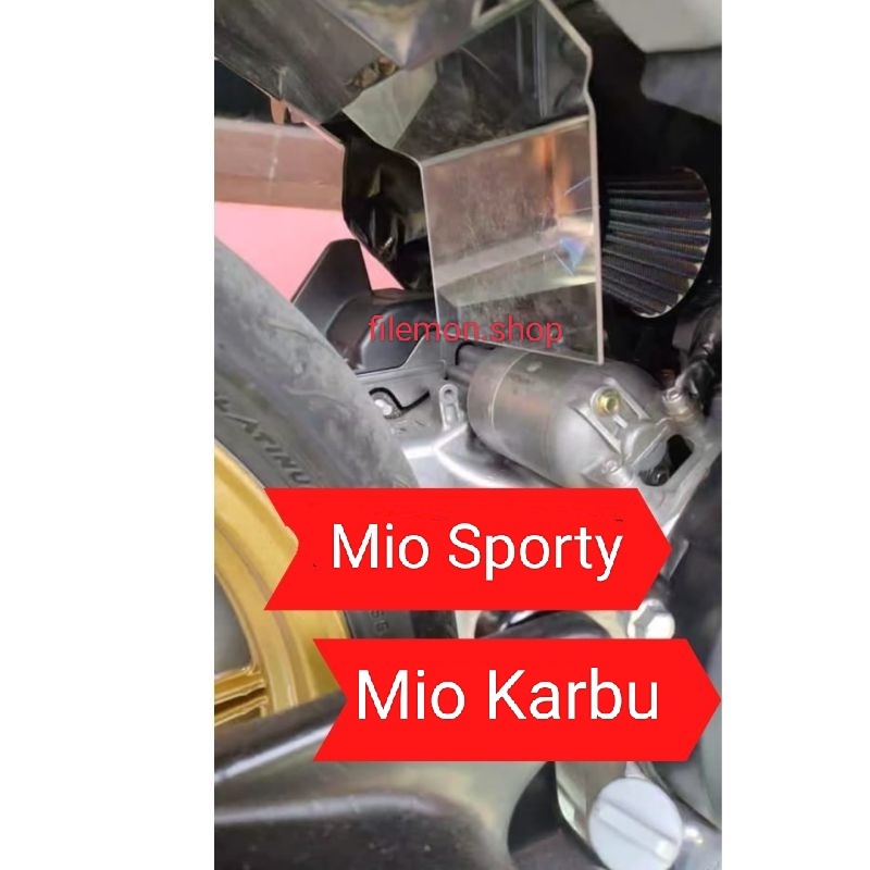 Mudflap Mio Sporty Mio Karbu