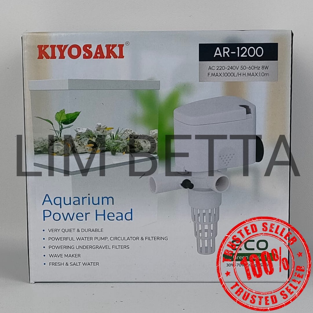 POMPA AQUARIUM KIYOSAKI AR-1200 / POWER HEAD KIYOSAKI AR 1200