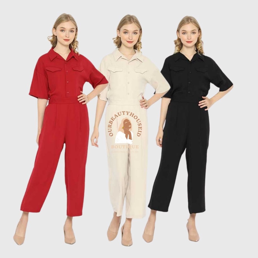 GU Undercover Jumpsuit Sands