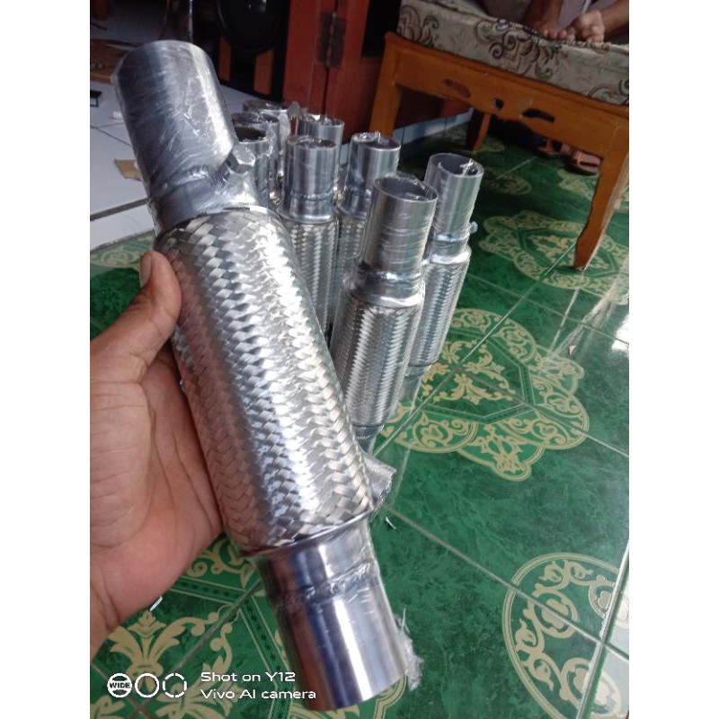 knalpot Fleksibel ngir2 truk elf giga