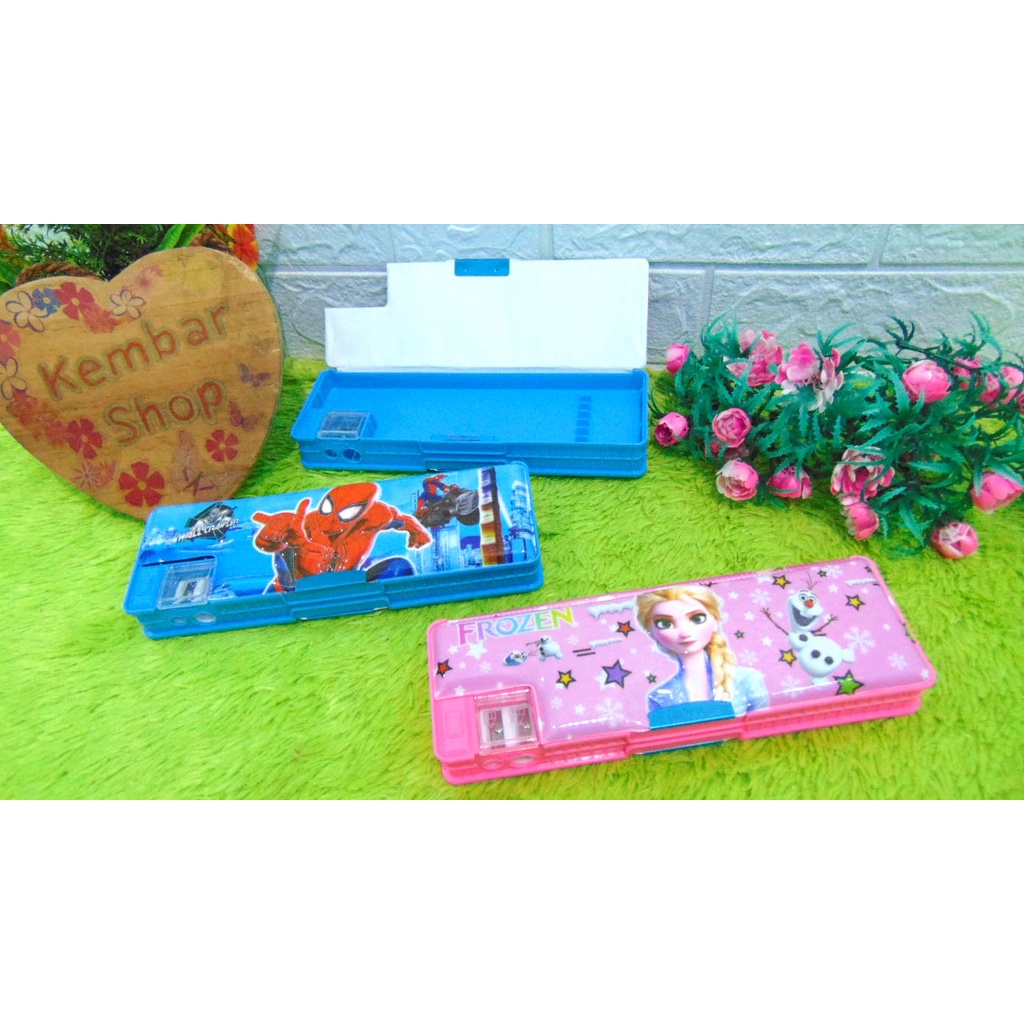 Jual TP-MR Tempat Pensil lengkap dengan rautan DOSGRIP TEMPAT PENSIL