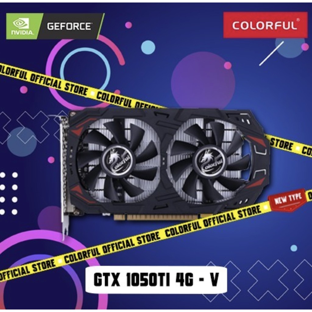 VGA Colorful GeForce GTX 1050 Ti NB 4GB