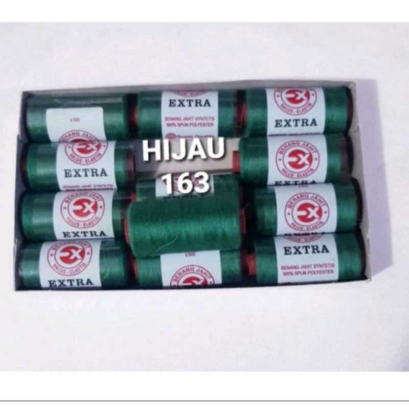 BENANG JAHIT EXTRA HALUS ELASTIS HARGA PER LUSIN