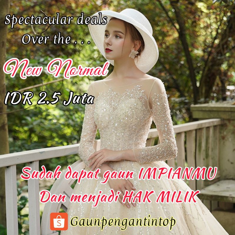 Promo Gaun Pengantin NEW