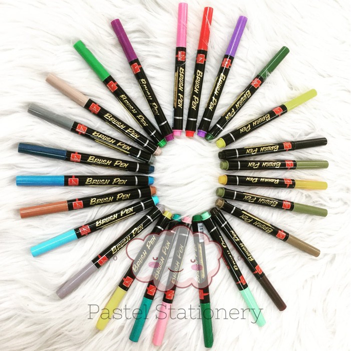 

Brush Pen - Spidol Kaligrafi - Brushpen Snowman BM-1 Part 1