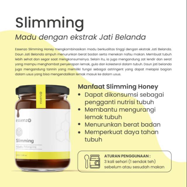 

Madu slimming 250 gr