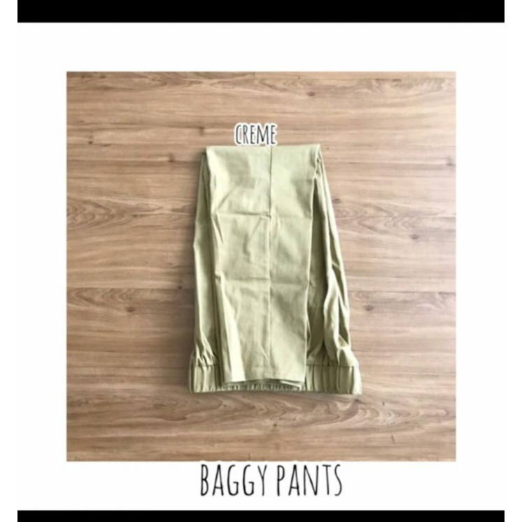 baggy pants by aimeefashionstore ( size xxl panjang 100cm)