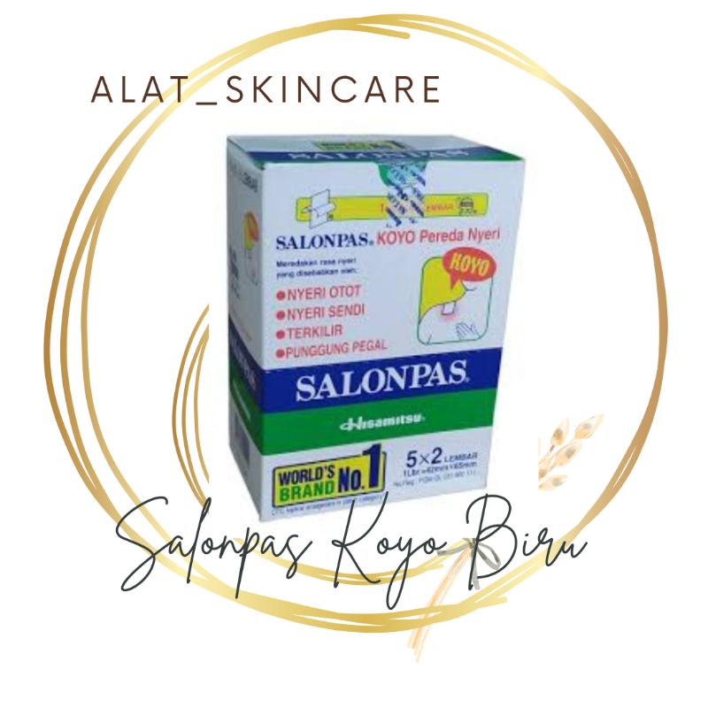 Salonpas Koyo isi 10 sachet kemasan 5x2