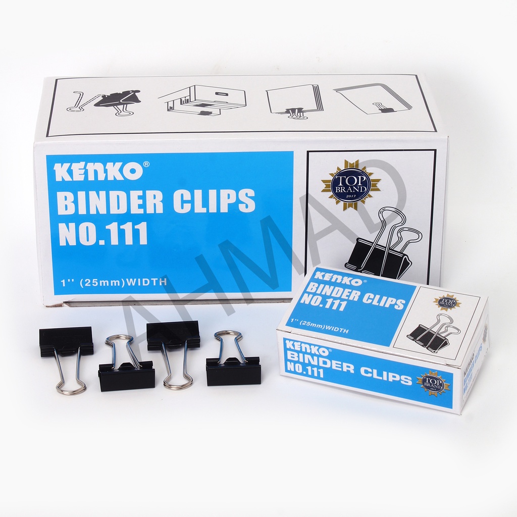 

(PACK) KENKO BINDER CLIP 111