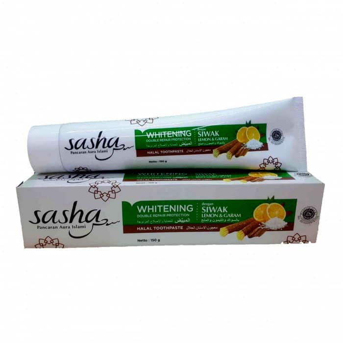 Sasha Pasta Gigi Siwak Halal 65 gr/