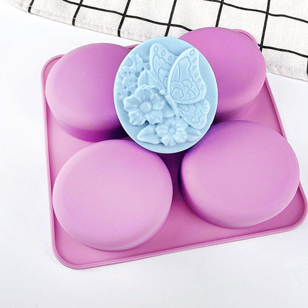 R-flower Silikon Sabun Cetakan 3D Membuat Perlengkapan Butterfly Flower DIY Craft Handmade Soaps Supplies