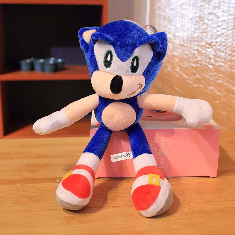 Lanfy Sonic the Hedgehog Kartun Anak Hadiah Peluche Boneka Hewan Boneka Lembut Stuffed Toys Mainan Mewah