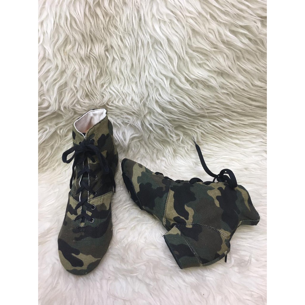 LINE DANCE Shoes / Sepatu LINE DANCE Wanita Army