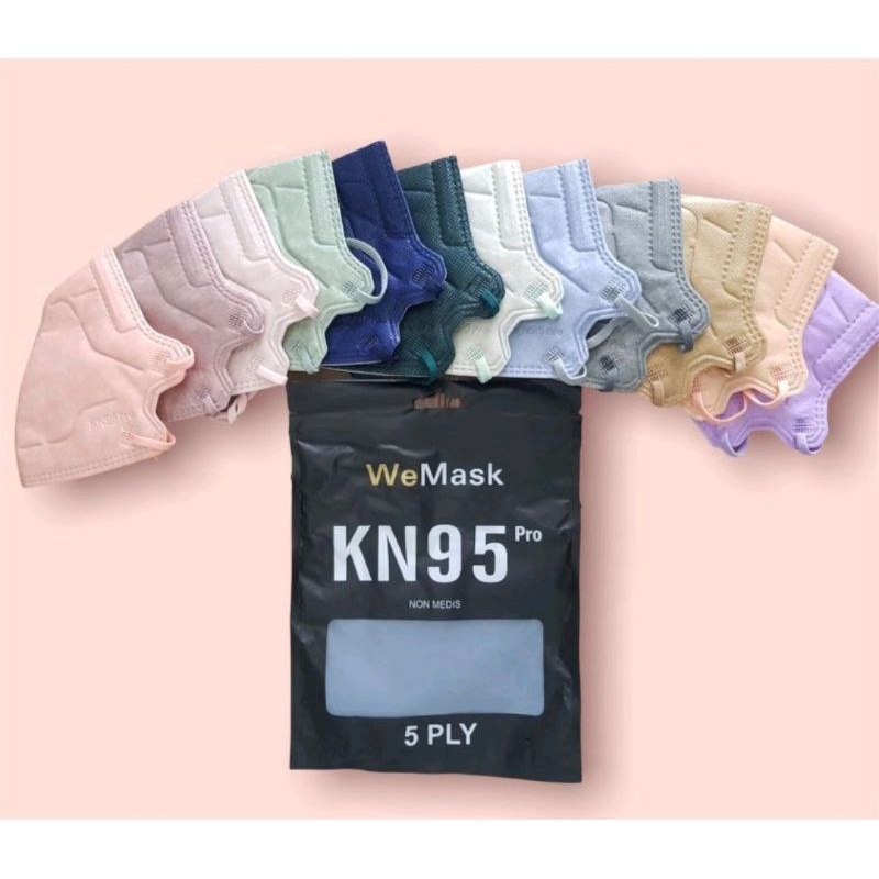 MASKER KN95 WE MASK/WE MAZE PRO 5 PLY TERBARU ISI 10 PCS
