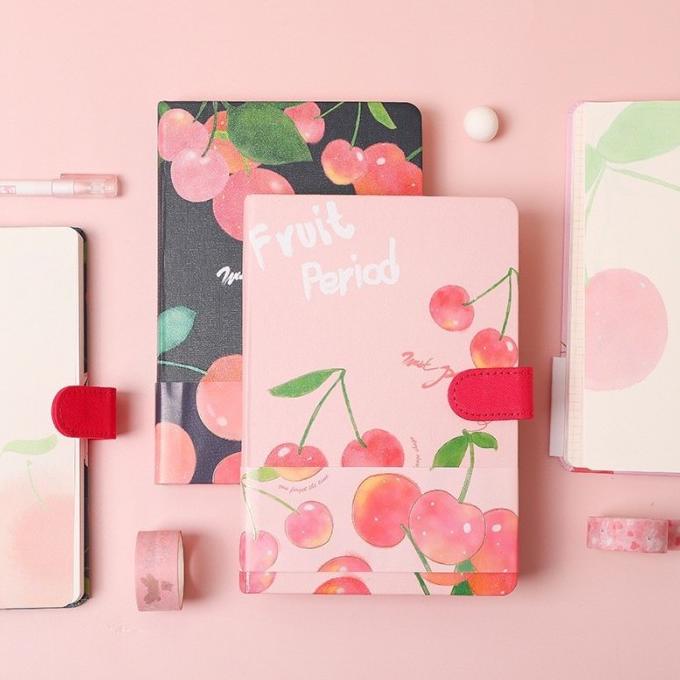 

Pink Peach and Cherry Notebook / notebook planner / buku agenda