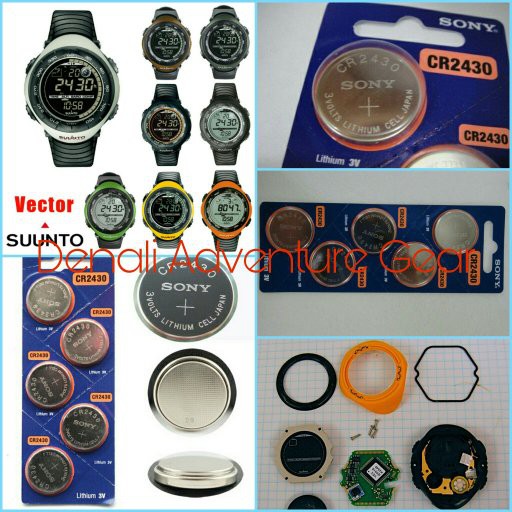 Terlaris Baterai jam tangan Suunto Vector