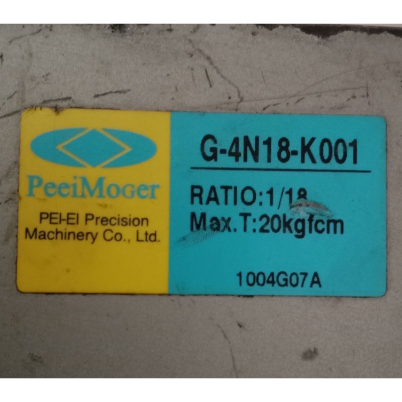 Ac Motor Gearbok 220V PeeiMoger Ratio 1:18 87Rpm